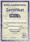 Tontechniker-Zertifikat Sonic-AudioSchool